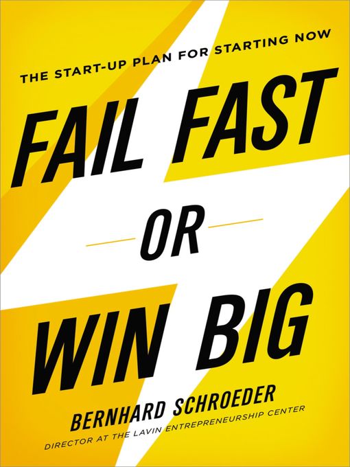 Title details for Fail Fast or Win Big by Bernhard Schroeder - Wait list
